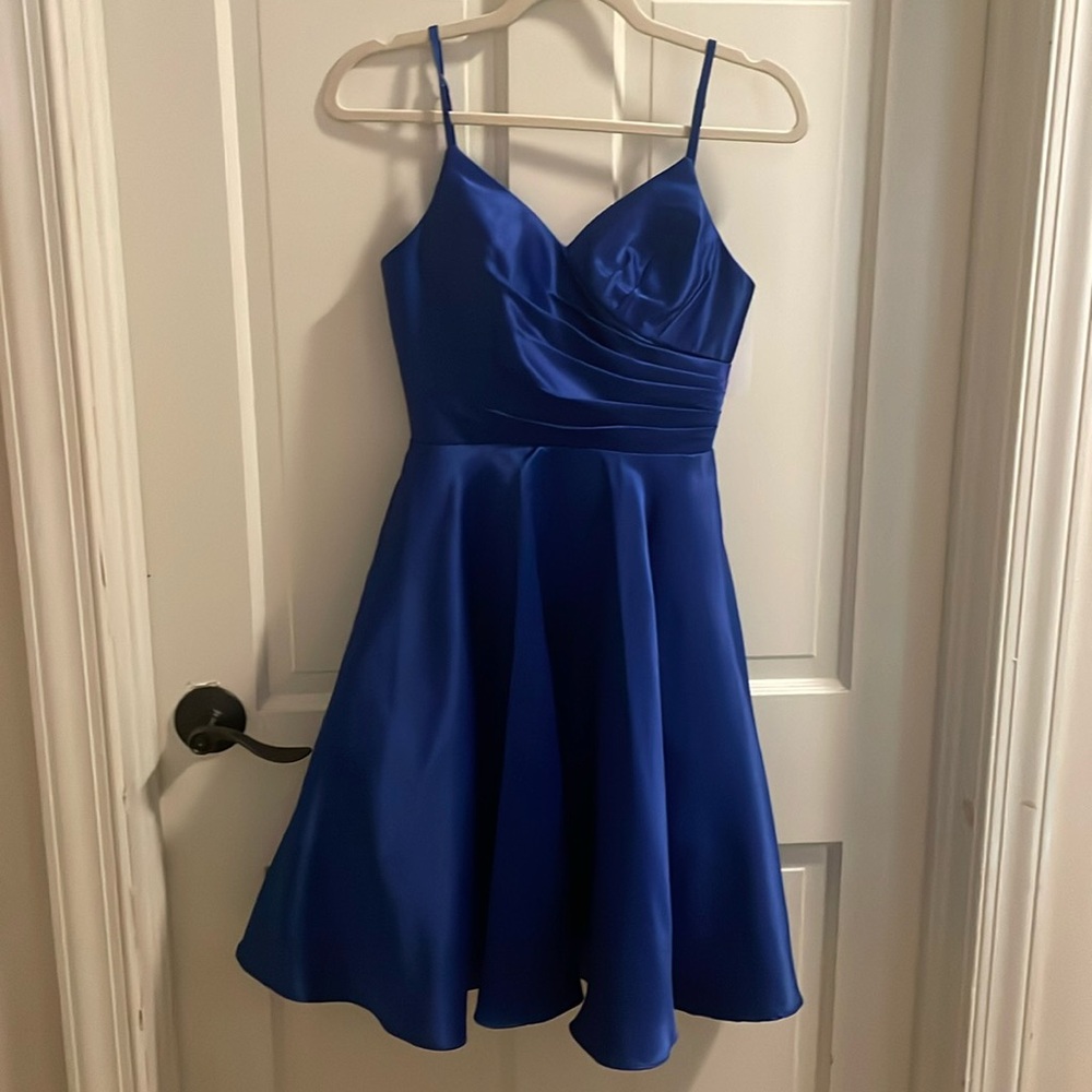 ChicBoutique royal blue dress size 2
